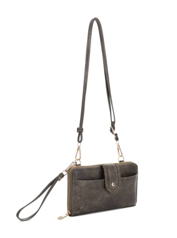 Cloister Collection | Abby Smartphone Crossbody - Olive