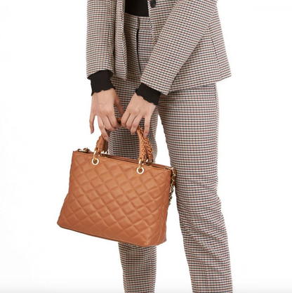 German Fuentes | Quilted Leather Handbag