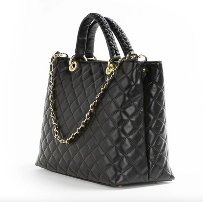 German Fuentes | Quilted Leather Handbag