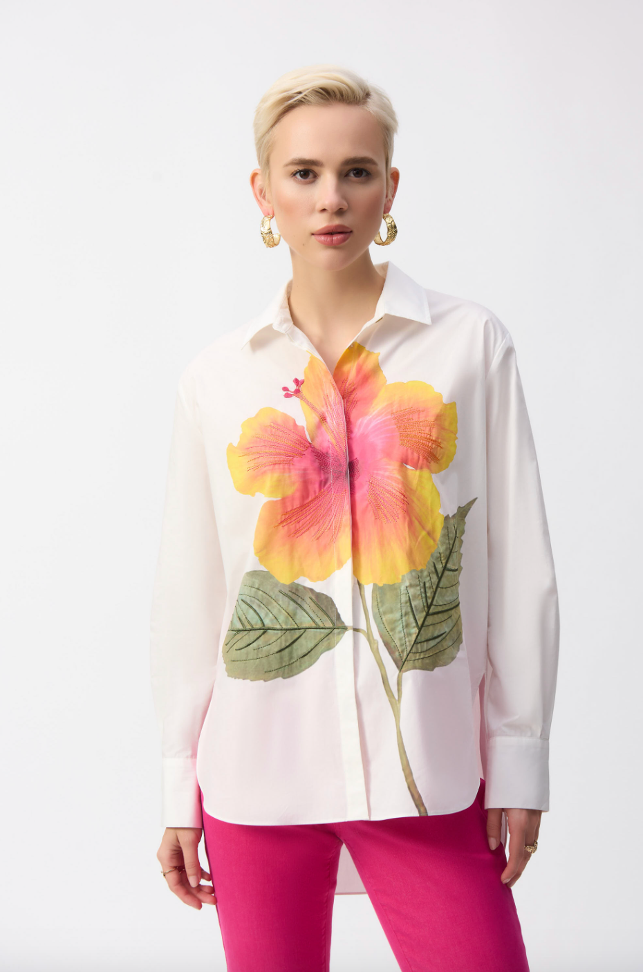 Joseph Ribkoff | Flower Shirt