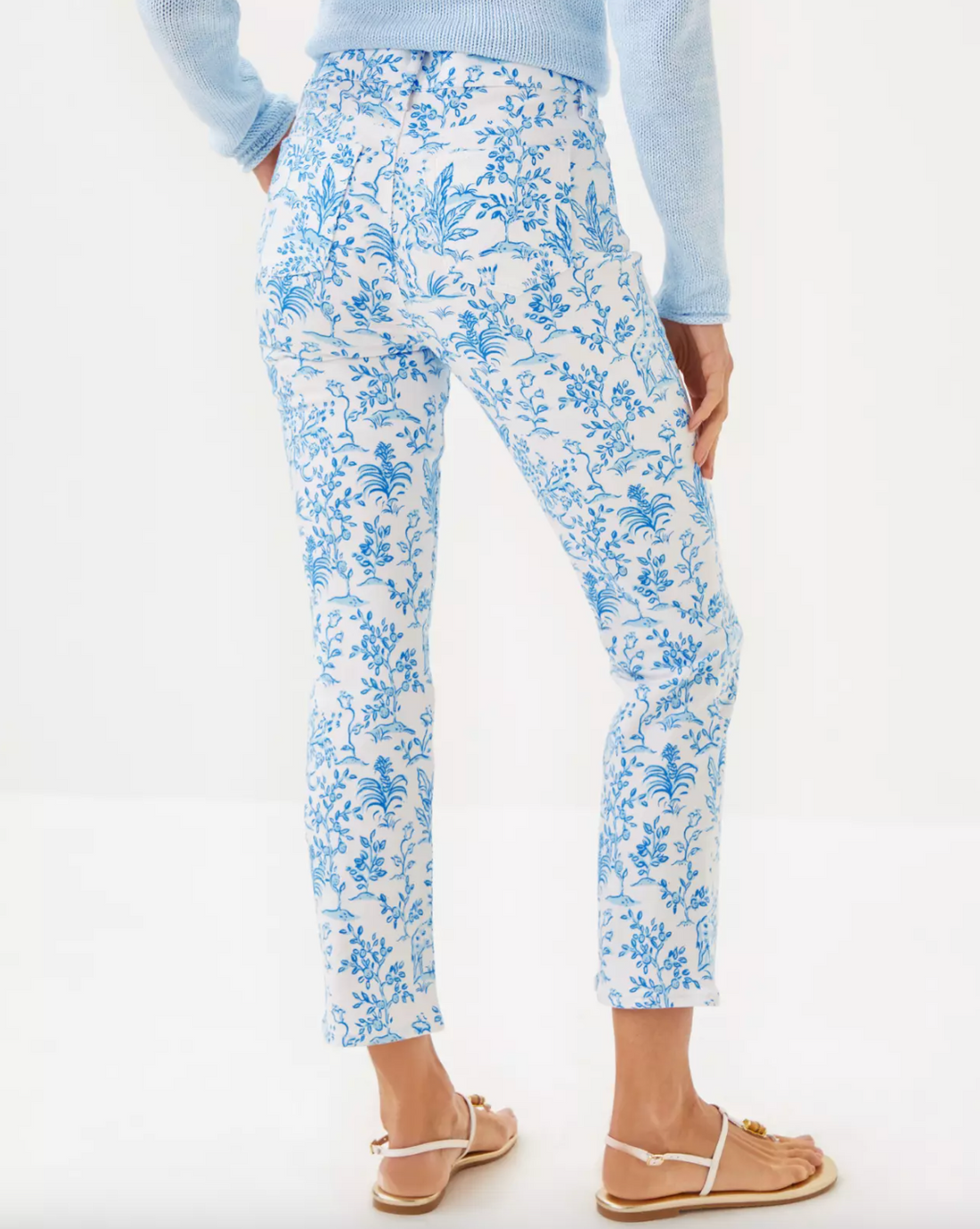 Lilly Pulitzer | Annet High Rise Crop Flare Jean