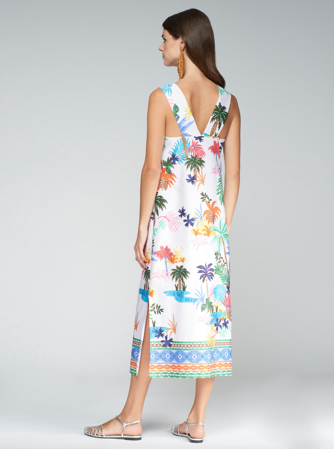 Vilagallo | Palm Tree Dress