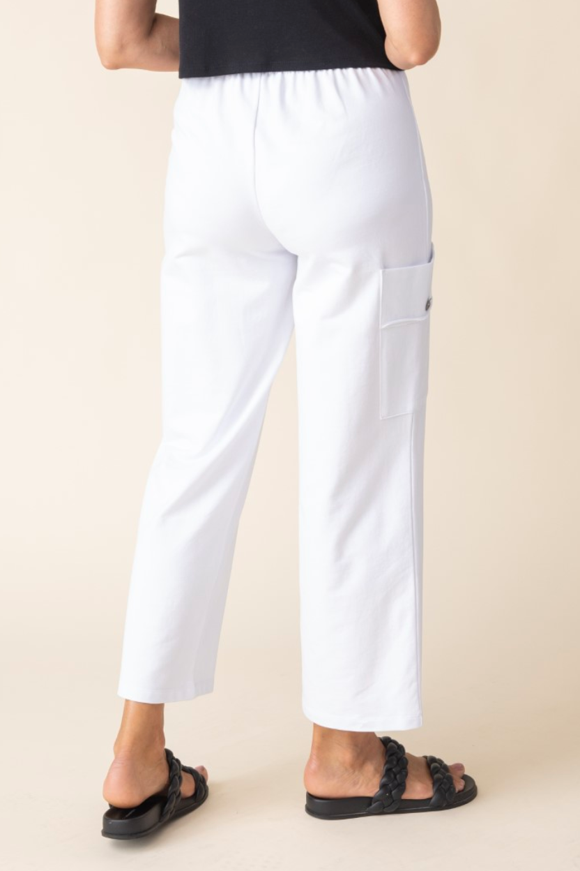 Habitat | French Terry Easy Pocket Pant - White