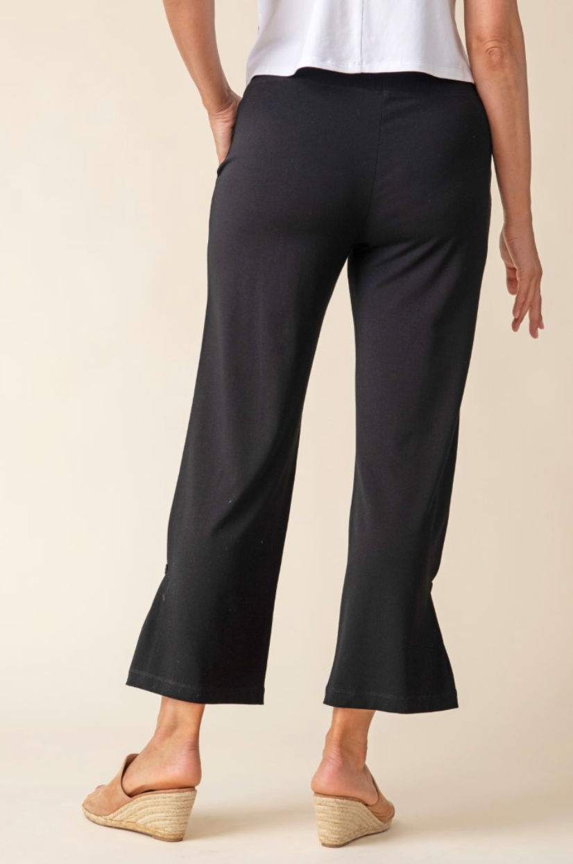 Habitat | Core Travel Solid Side Pleat Pant - Black