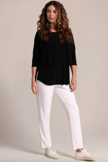 Sympli | V-neck Bolero - Black