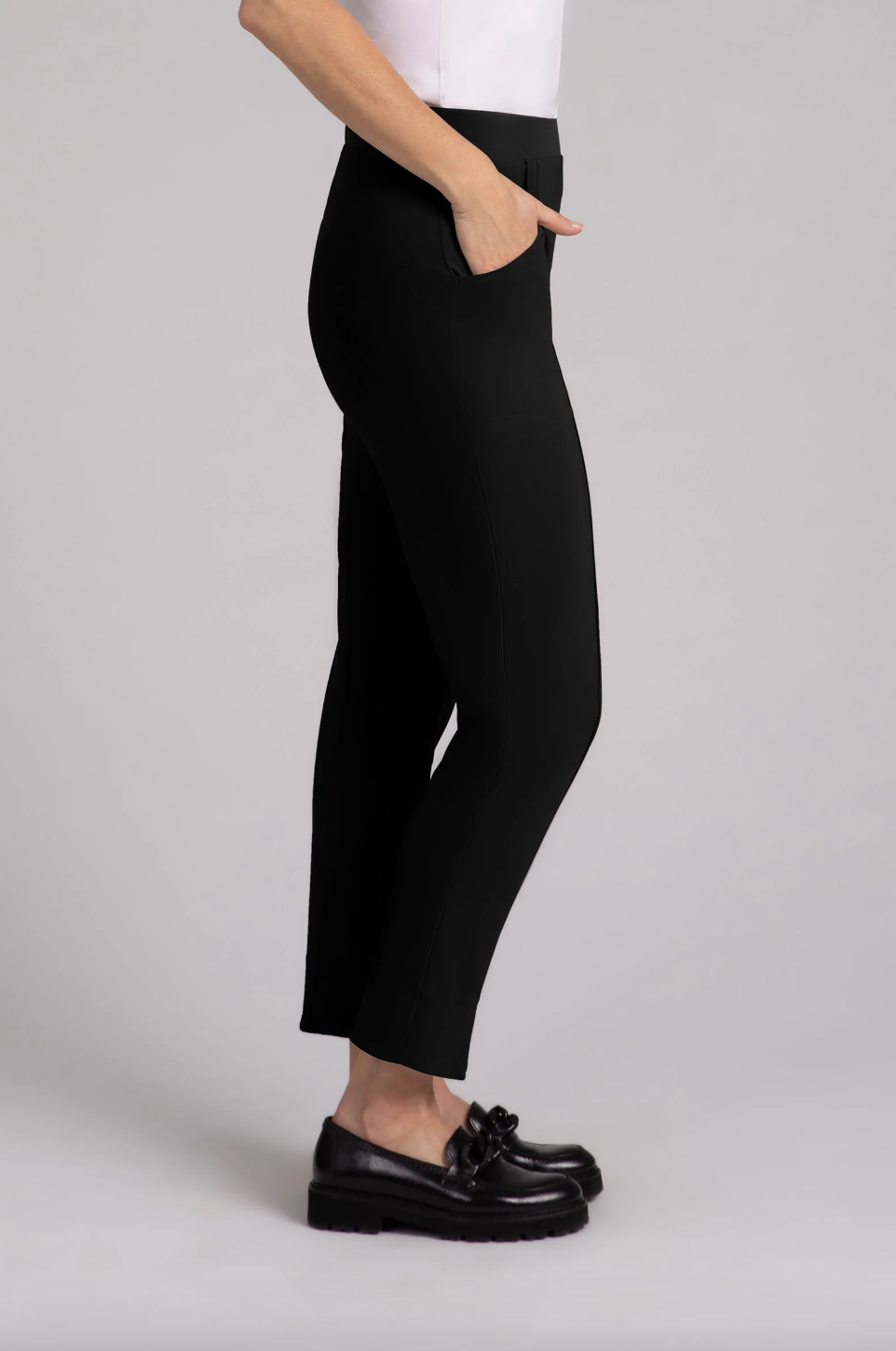 Sympli | Hepburn Ankle Pant - Black