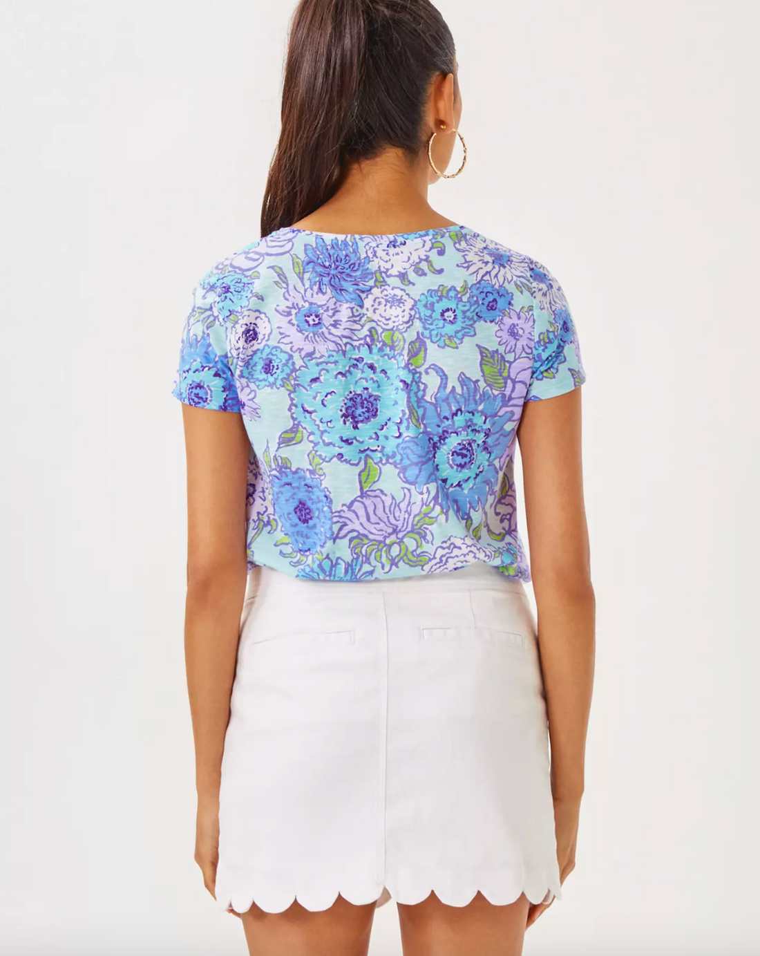 Lilly Pulitzer | Etta Scoop Neck Top