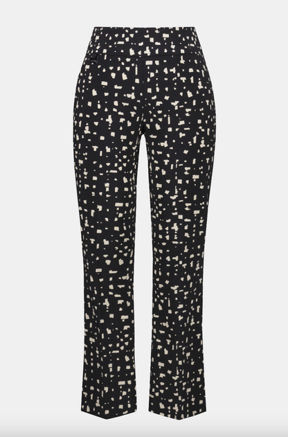 Joseph Ribkoff | Abstract Straight Pull-on Pant