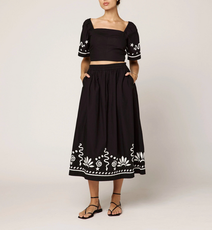 Cleobella | Ashleen Midi Skirt