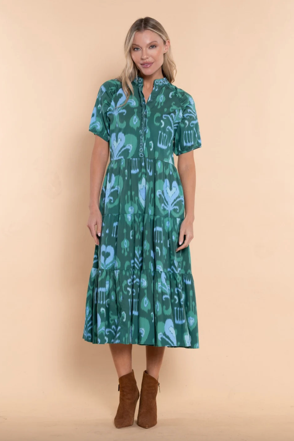 Sheridan French | Kimbell Dress - Emerald