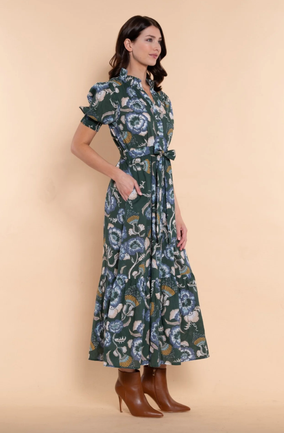 Sheridan French | Birdie Dress - Forest