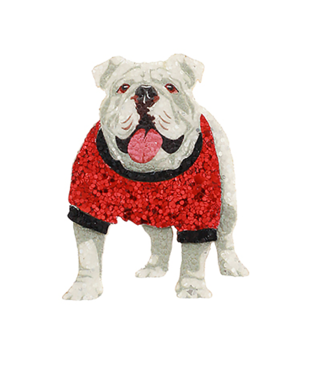 Cloister Collection | Bulldog Glitter Brooch