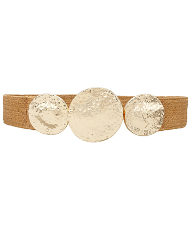 Cloister Collection | Triple Disk Buckle Belt