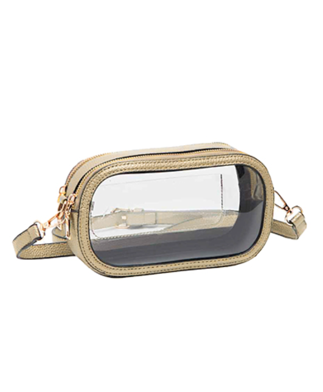 Cloister Collection | Rectangle Clear Crossbody
