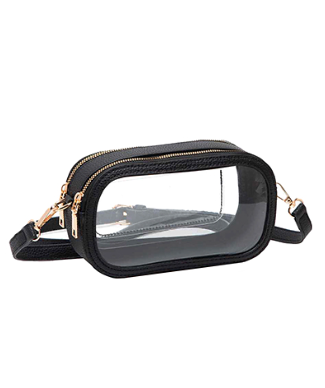 Cloister Collection | Rectangle Clear Crossbody