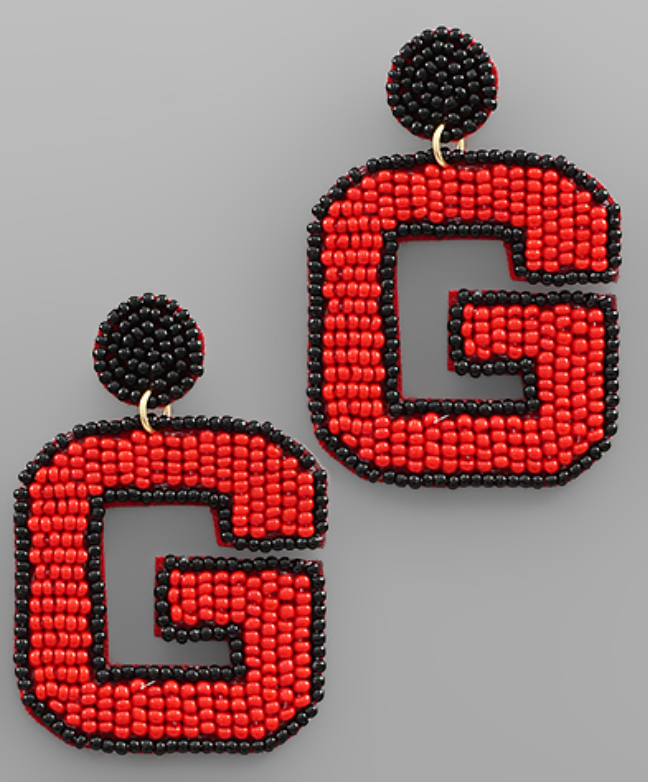 Cloister Collection | Georgia Gameday Earring