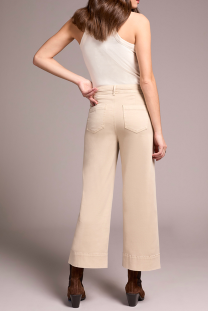Tribal | High Rise Fly Front Palazzo