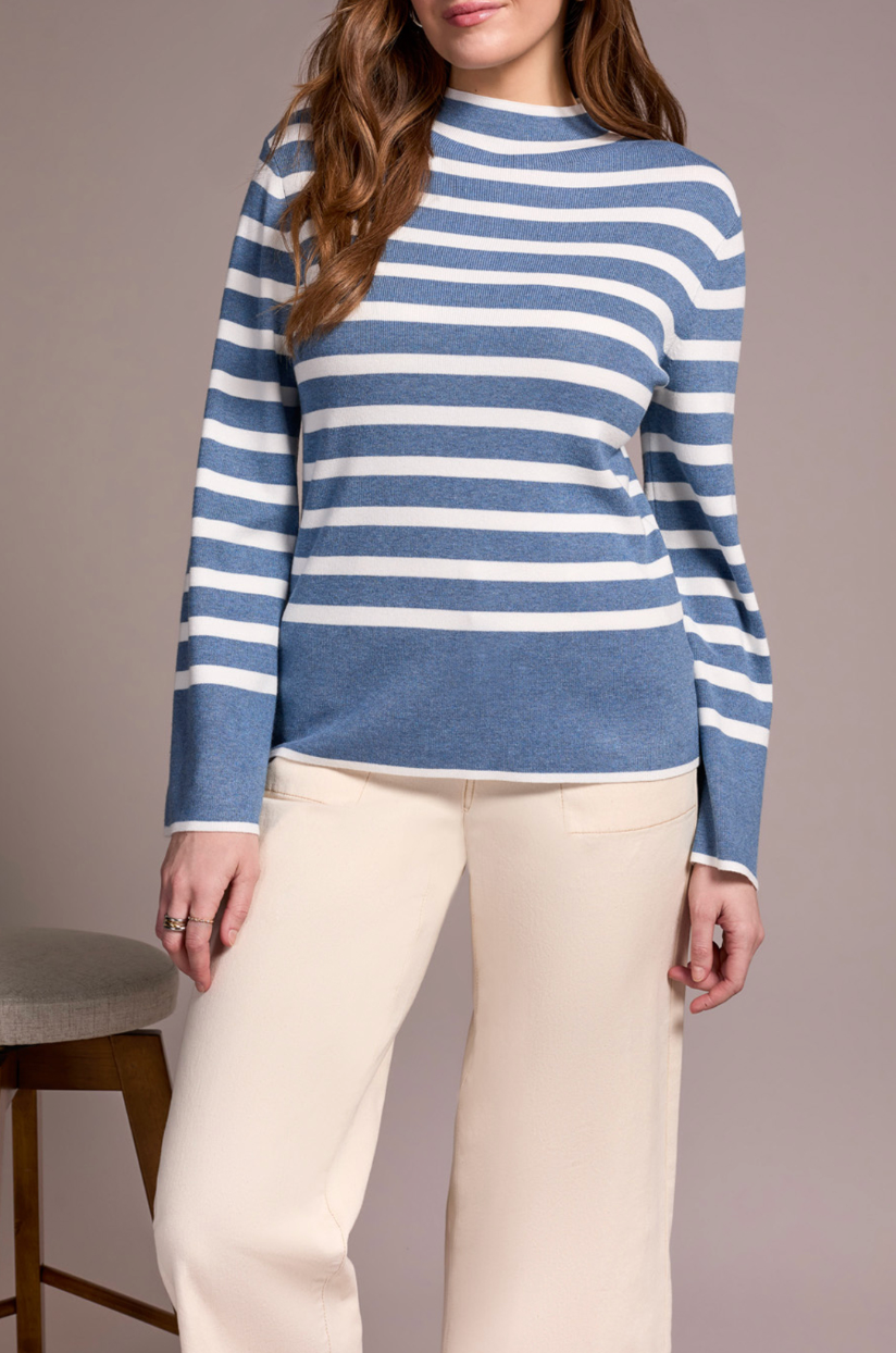 Tribal | Long Sleeve Funnel Neck Sweater