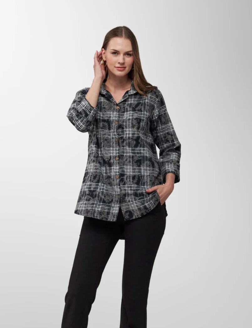 Plaid Top