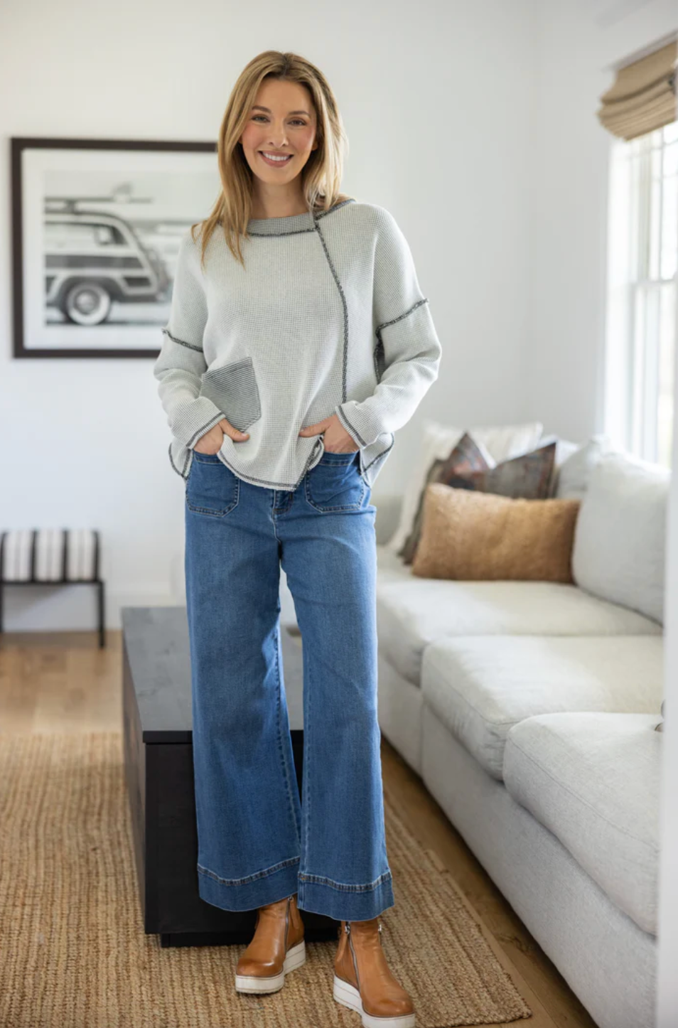 Habitat | Opposites Attract Inside Out Pullover
