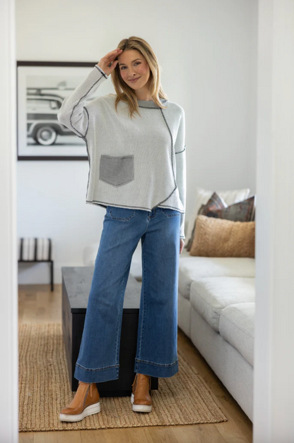 Habitat | Opposites Attract Inside Out Pullover