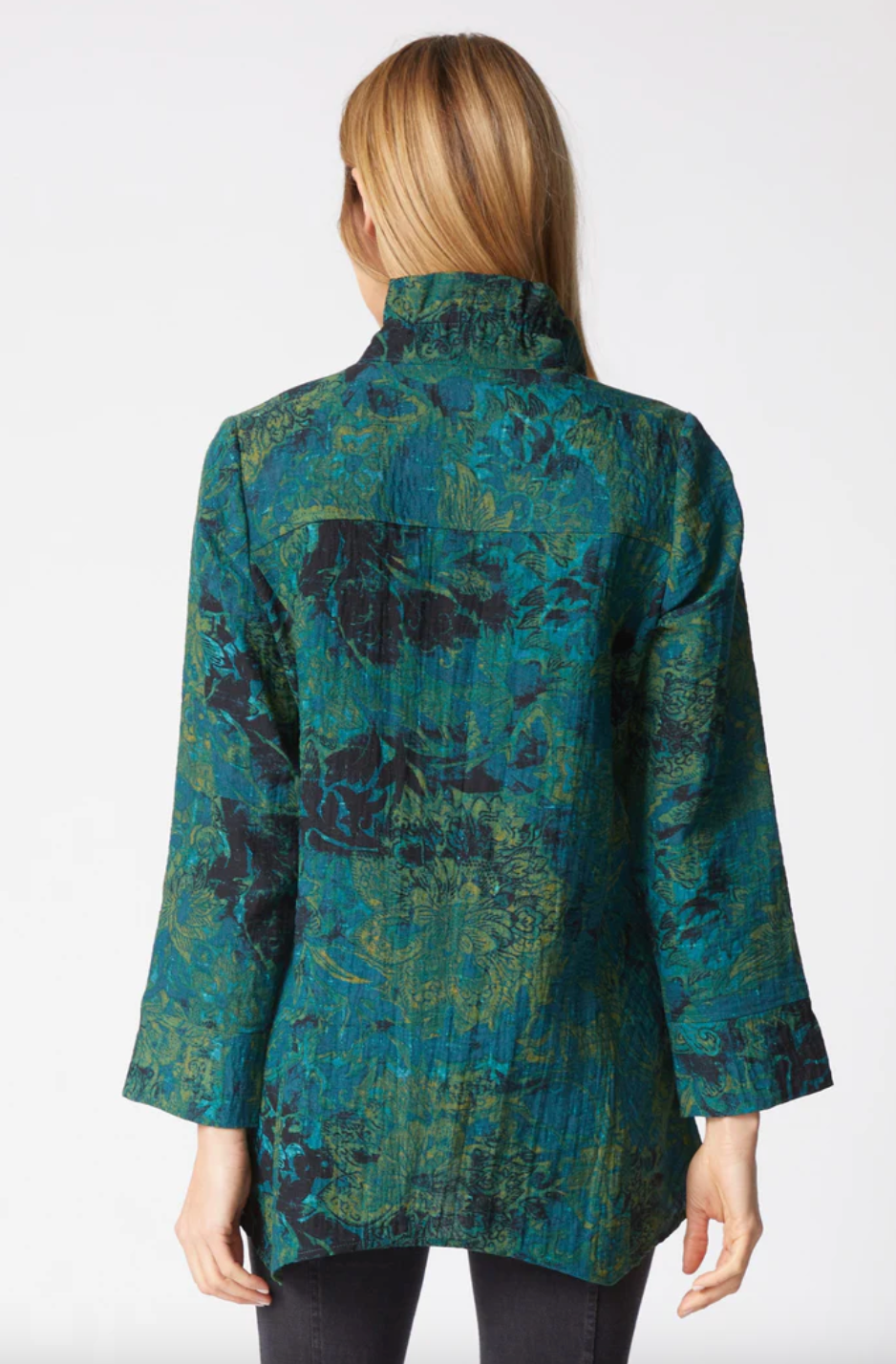 Habitat | Express Travel Jacobian Floral Artist Shirt