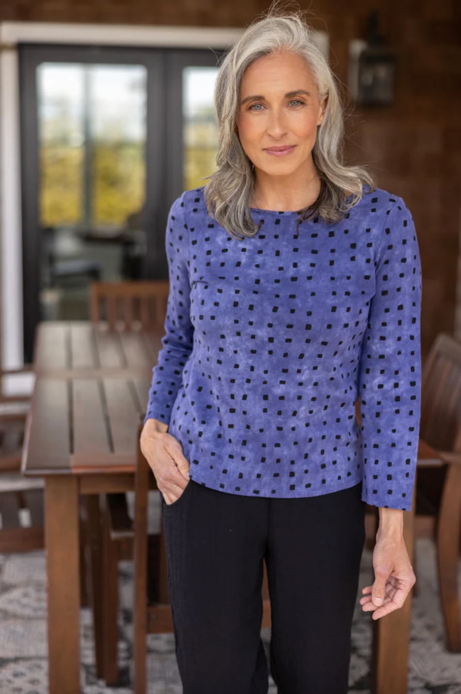 Habitat | Cozy Rib Tie Dye Everyday Tee