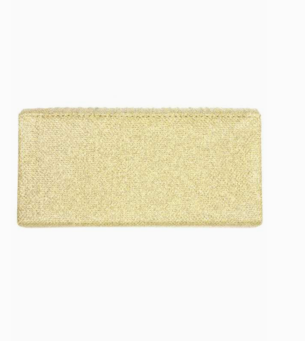 Pleated Glitter Accent Bag