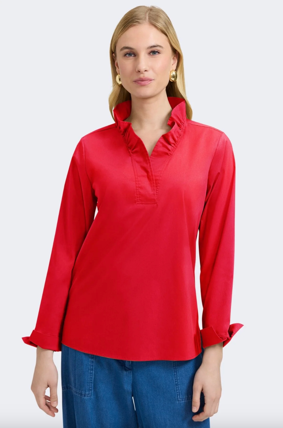 Foxcroft | Tammy Long Sleeve Pullover