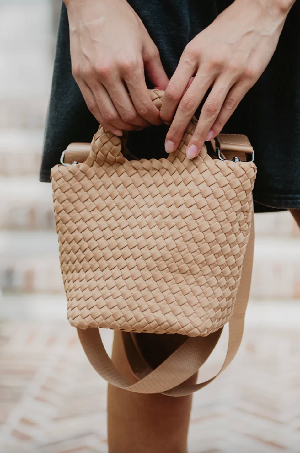 Neoprene Braided Clutch