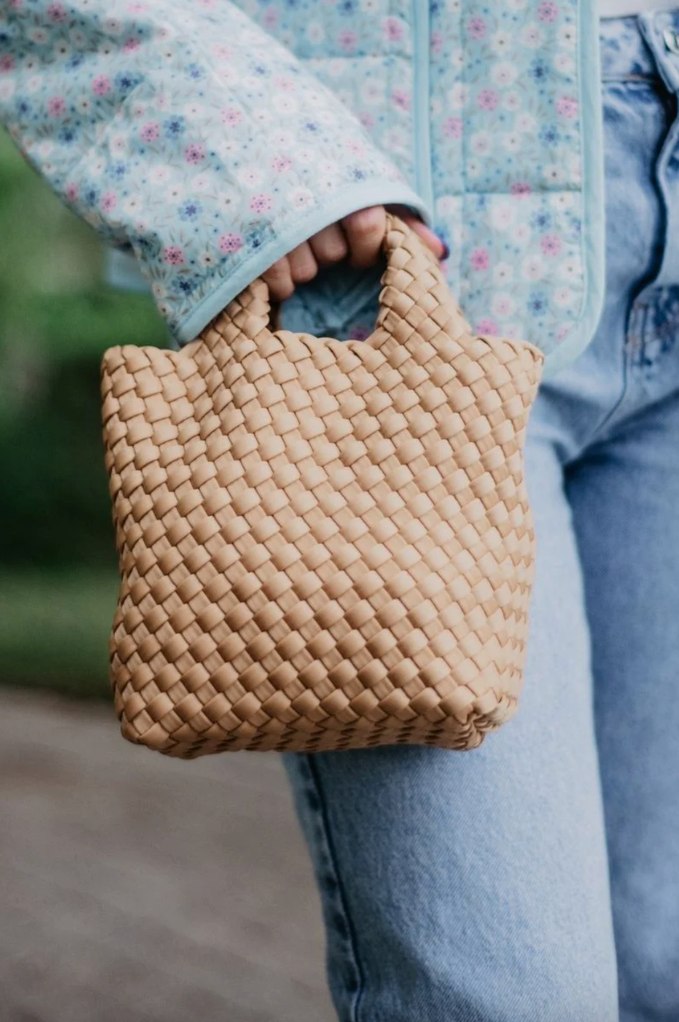 Neoprene Braided Clutch