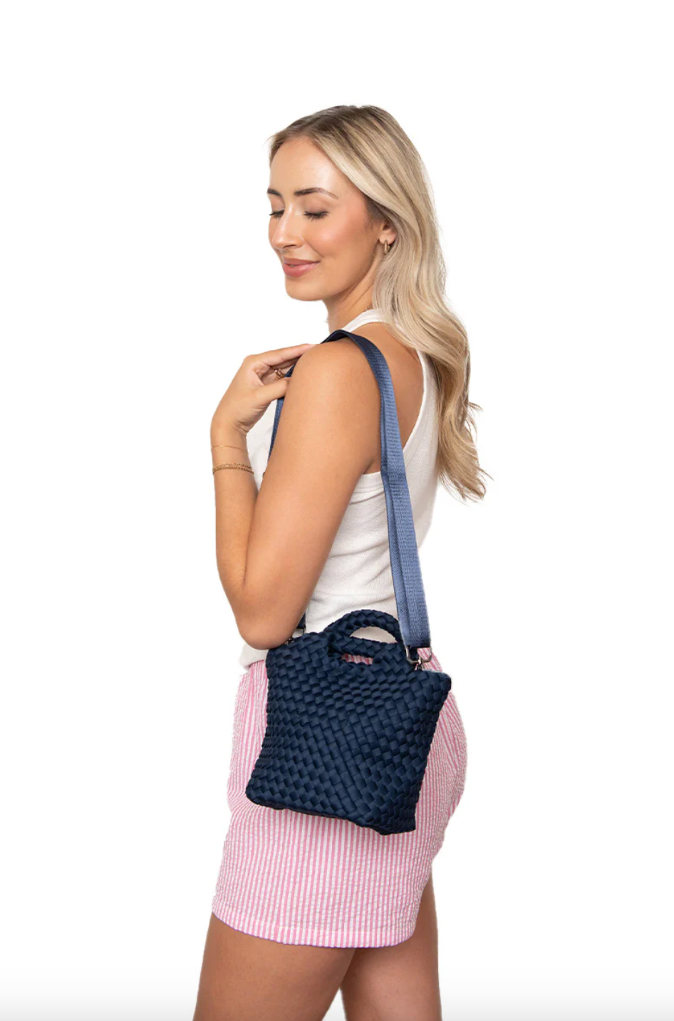 Neoprene Braided Clutch