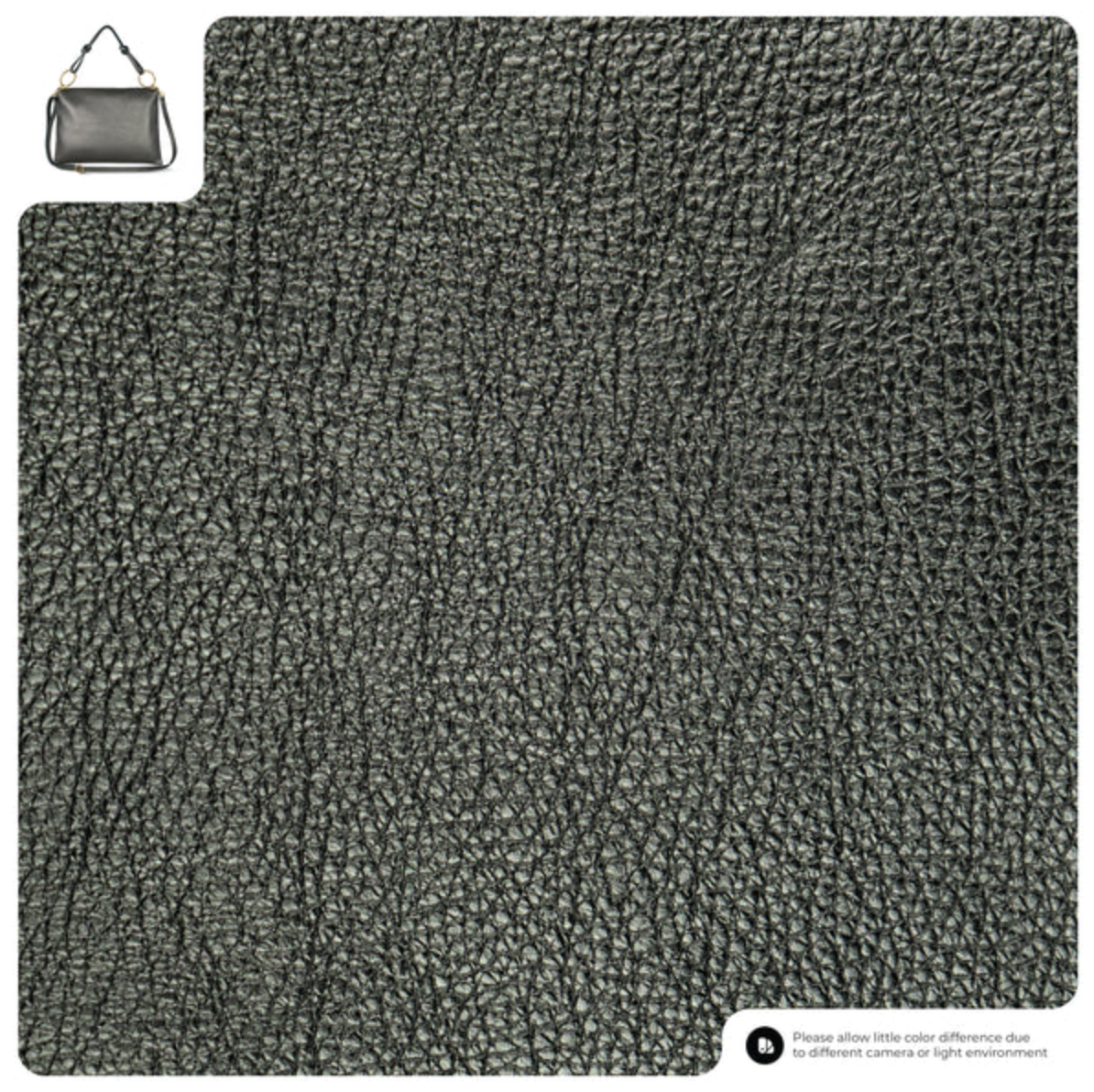 Takeasy | Metallic Leather Shoulder Bag