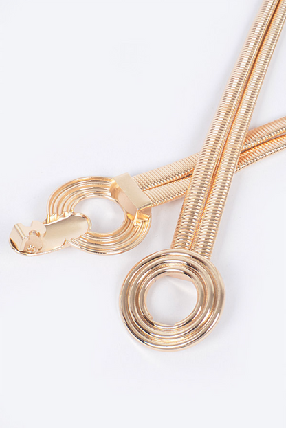 H &amp; D Accessori | Double Metal Stretch Belt