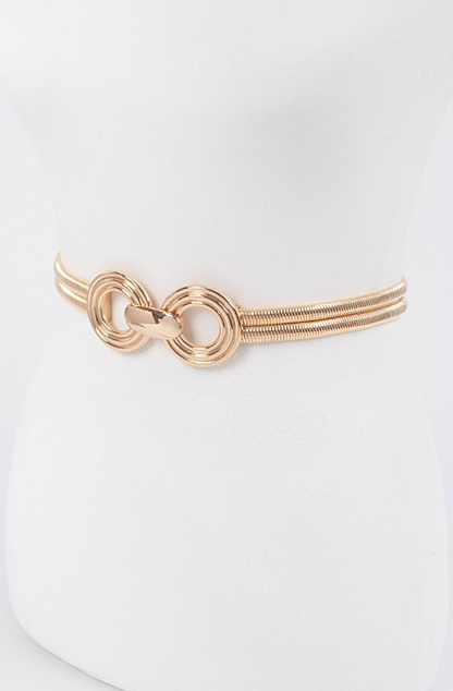 H &amp; D Accessori | Double Metal Stretch Belt