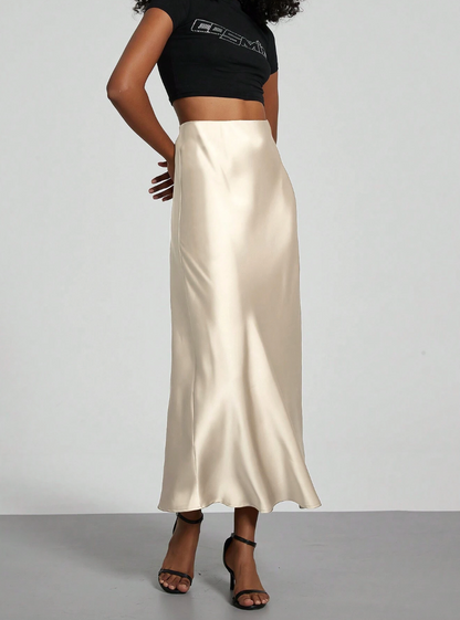 Cloister Collection | Elegant A Line Midi Skirt