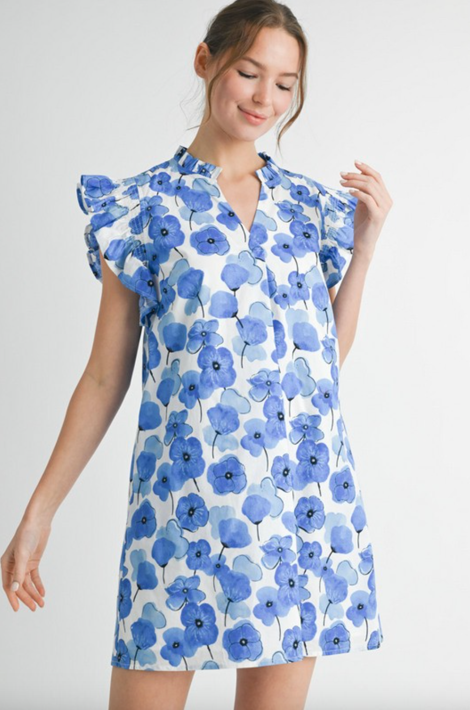 Cloister Collection | Floral Short Sleeve Dress