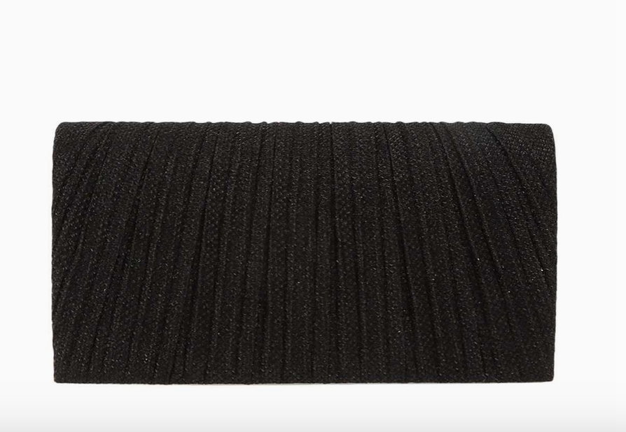 ANB Fashion | Brit Metallic Pleated Clutch