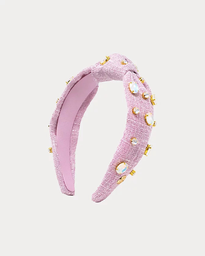 Lilly Pulitzer Slim Knot Embellished Headband 022574_oleanderpink-sf