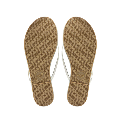 Women’s Solei Sea Indie Glinda Gold Sandal or Flip flops