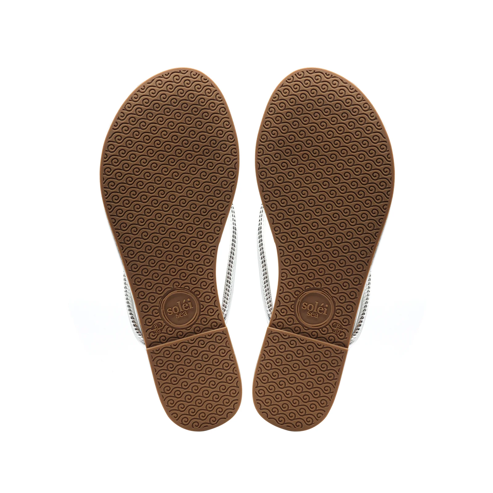 Women’s Solei Sea VIVIE - METALLIC SILVER flip flops