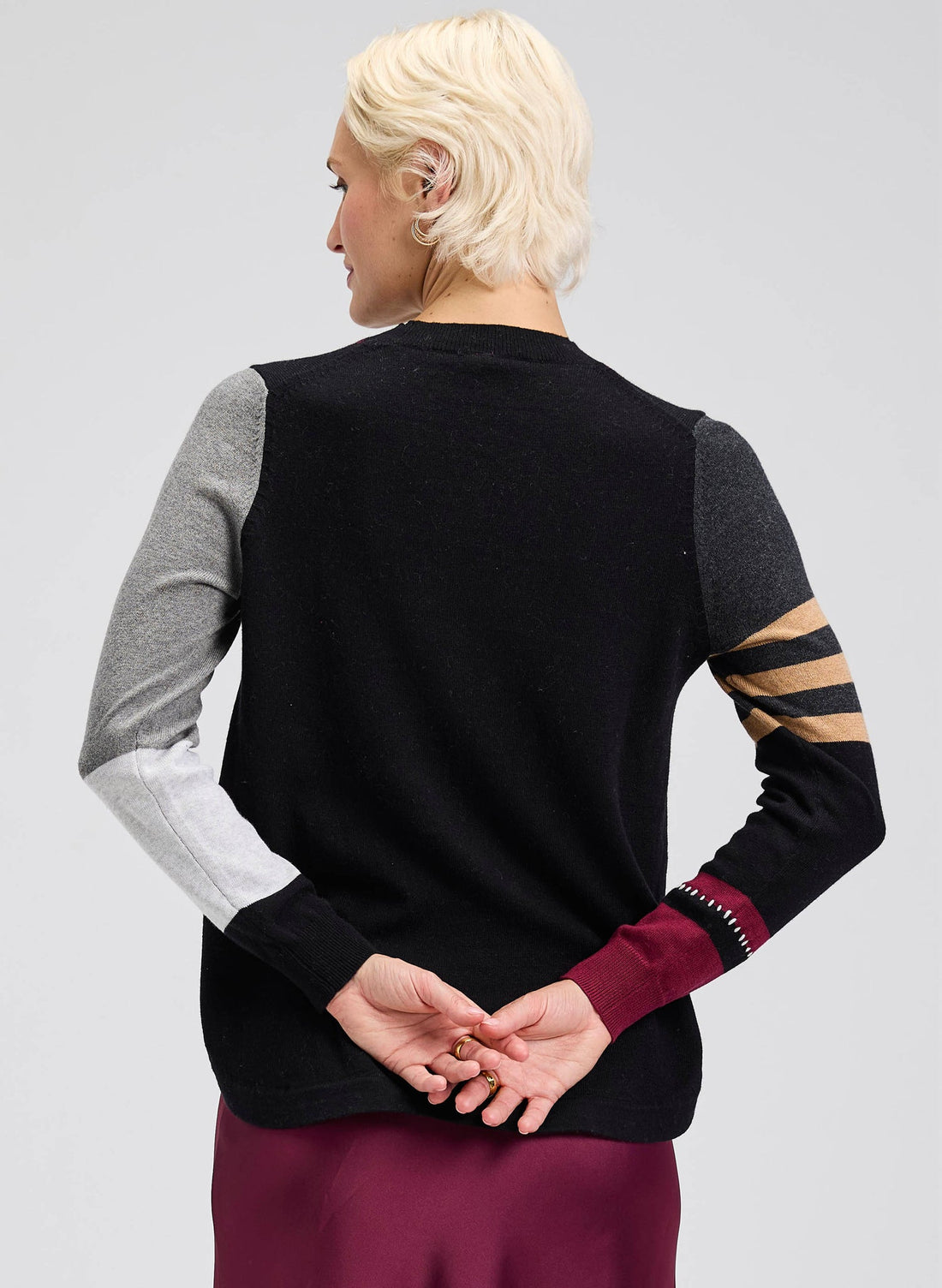 Zaket&amp; Plover | One Pocket Whipstitch Sweater