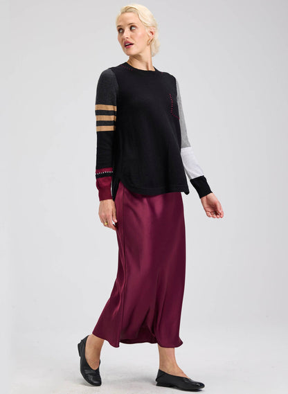 Zaket&amp; Plover | One Pocket Whipstitch Sweater