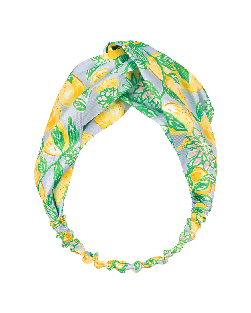 Lilly Pulitzer | Twist Wrap Headband - Make Lemonade