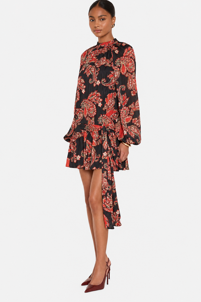 Long Sleeve Kiora Dress - Kiara Print
