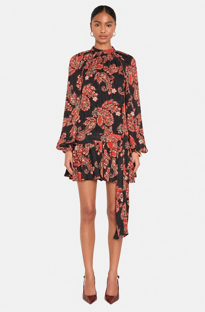 Long Sleeve Kiora Dress - Kiara Print