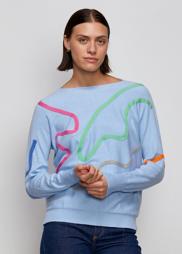 Zaket& Plover | Ribbon Sweater