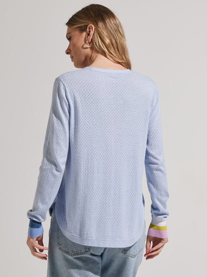 Zaket &amp; Plover | One Pocket Pull over Sweater - Sky