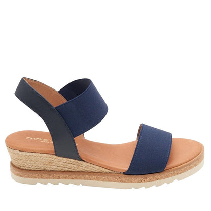 Andre Assous | Andre Assous | Ankle Strap Wedge | Cloister Collection | SHOES