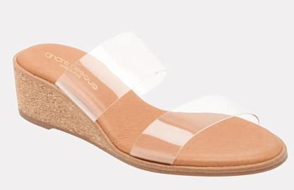 Andre Assous | Andre Assous | Low Clear Wedge | Cloister Collection | SHOES